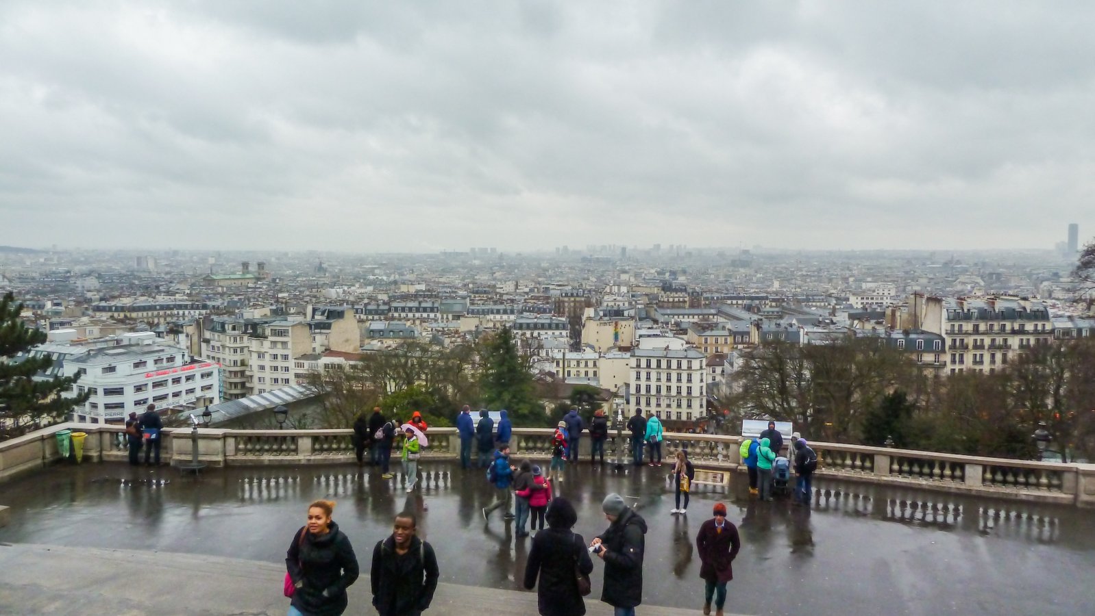 Sacré-Cur de Montmartre - View to Paris