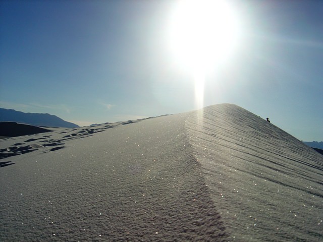 Sand Dune, White Sands NP, NM