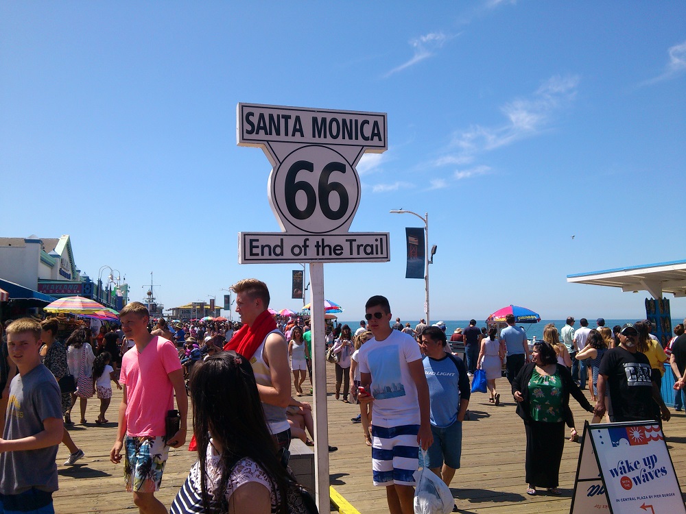 Santa Monica - Route 66 End 1