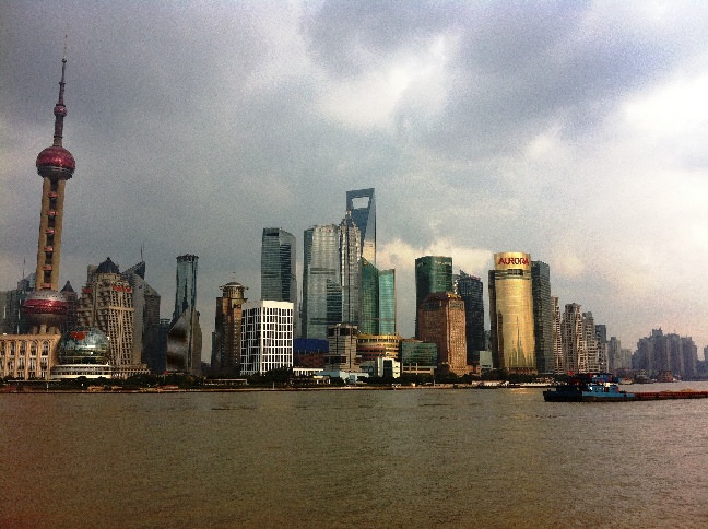 Shanghai - θέα από το the Bund