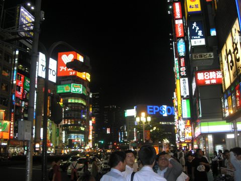 Shinjuku by night!!!