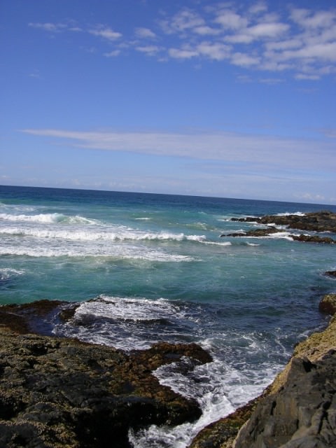 Smoky beach