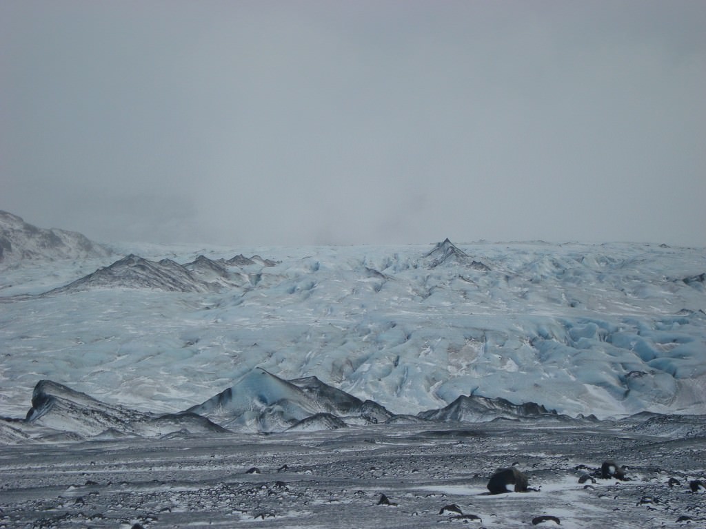 Solheimajokul παγετωνας-Ιανουάριος 2011
