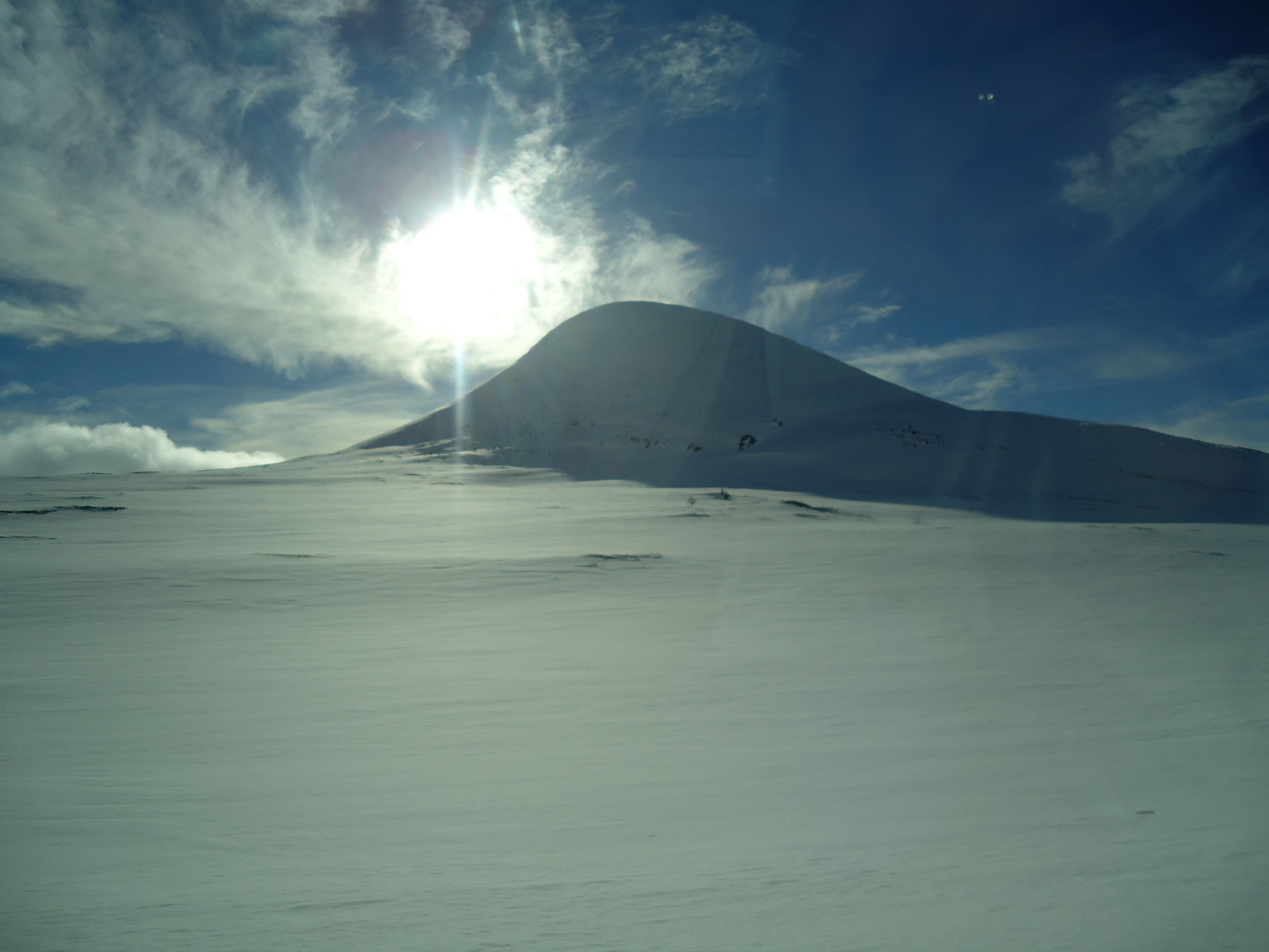 somewhere in the mountains