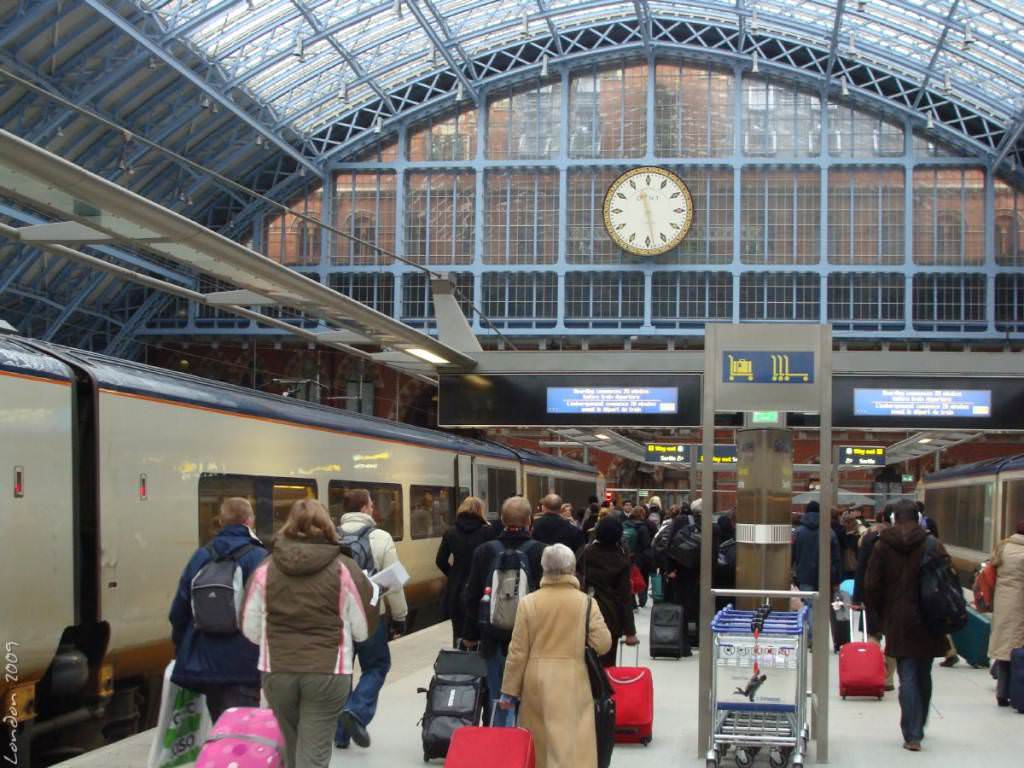 St. Pancras Station - London..