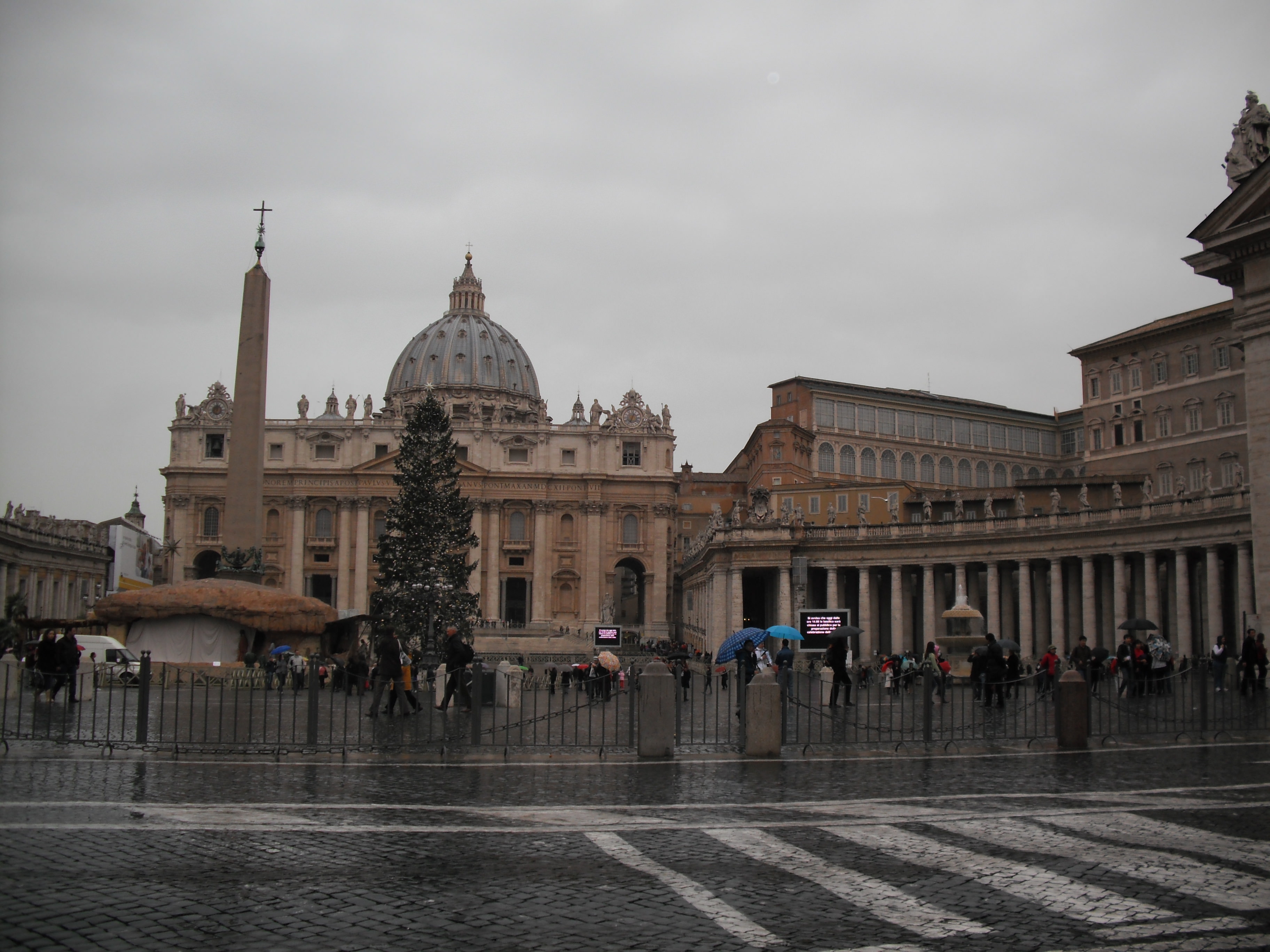 St. Peter's Square, Vatican City, December 2009