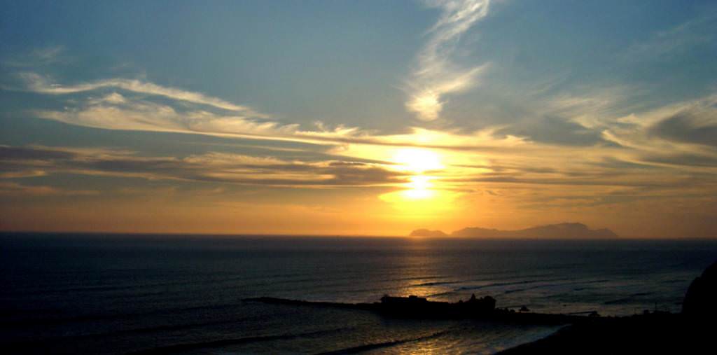 Sunset at Costa Verde (Miraflores, Lima)