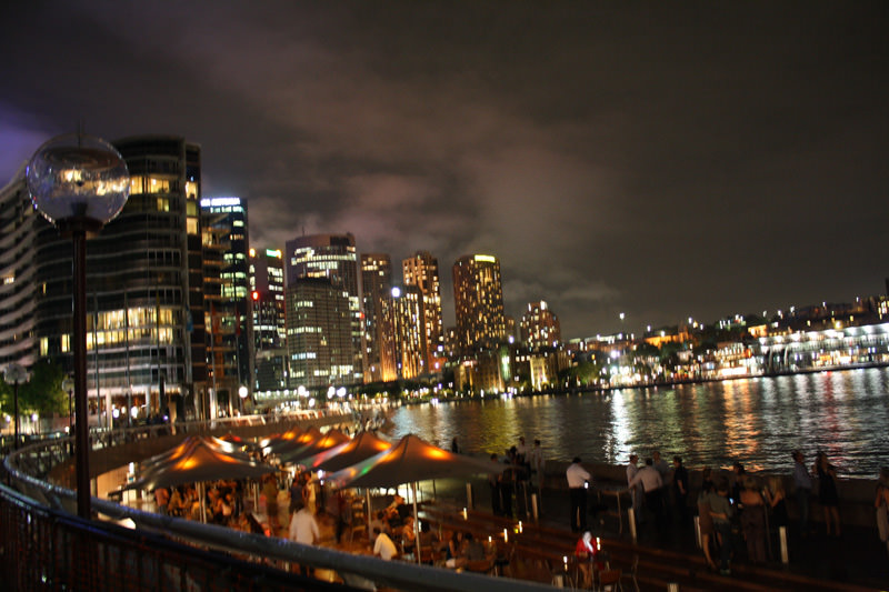 sydney harbour,μπαρ κατω απο την οπερα