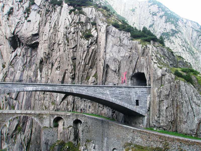 Teufelsbrucke - St.Gotthard