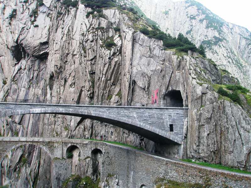 Teufelsbrucke - St.Gotthard