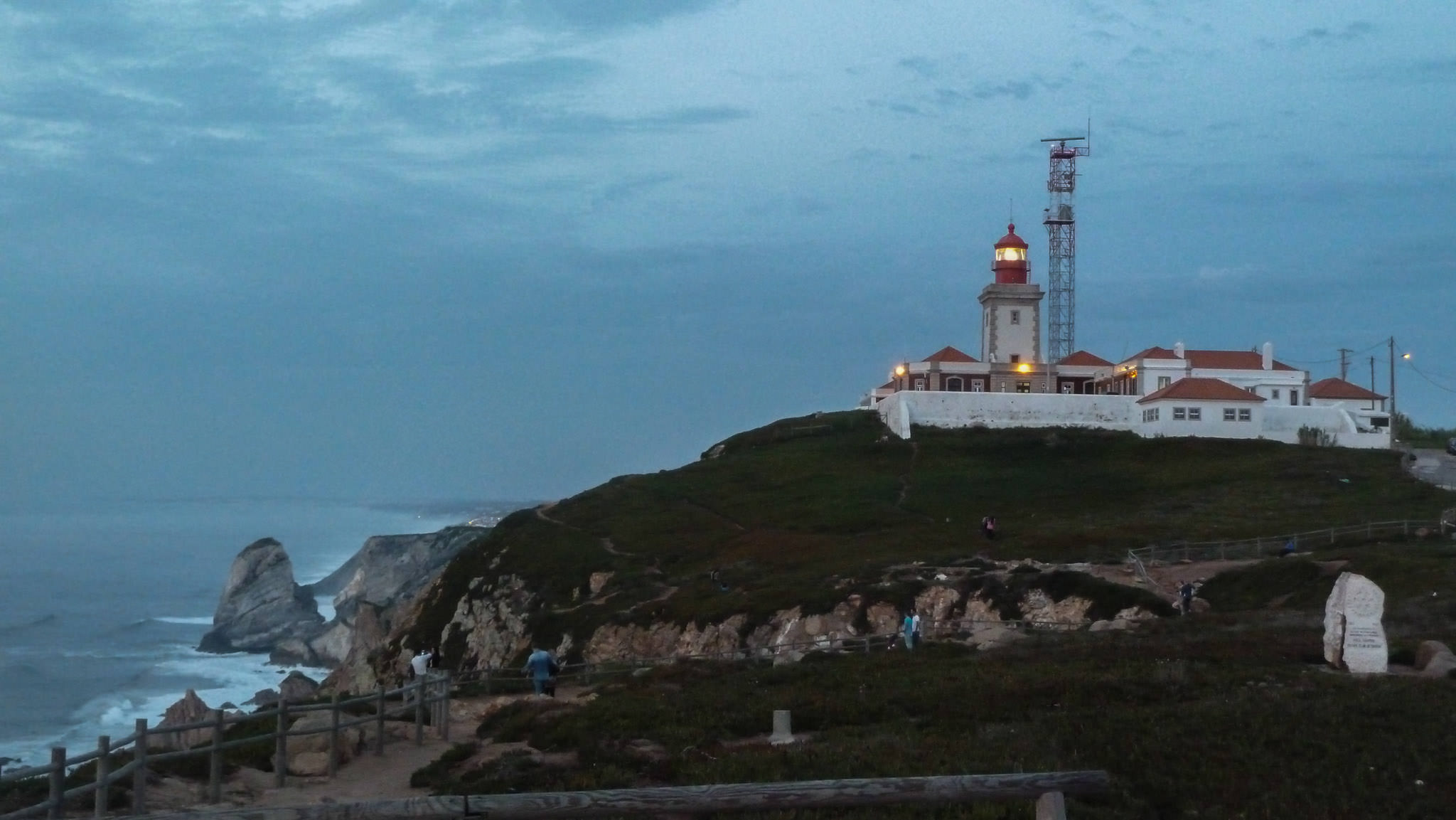 The Cabo da Roca lighthouse - Atlantic Ocean