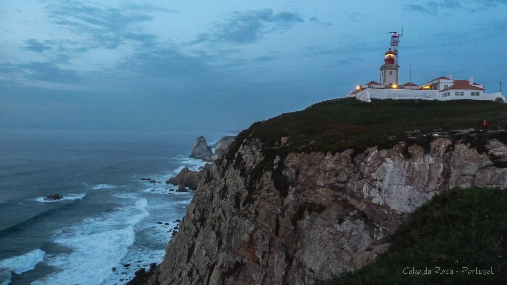 The Cabo da Roca lighthouse - Atlantic Ocean