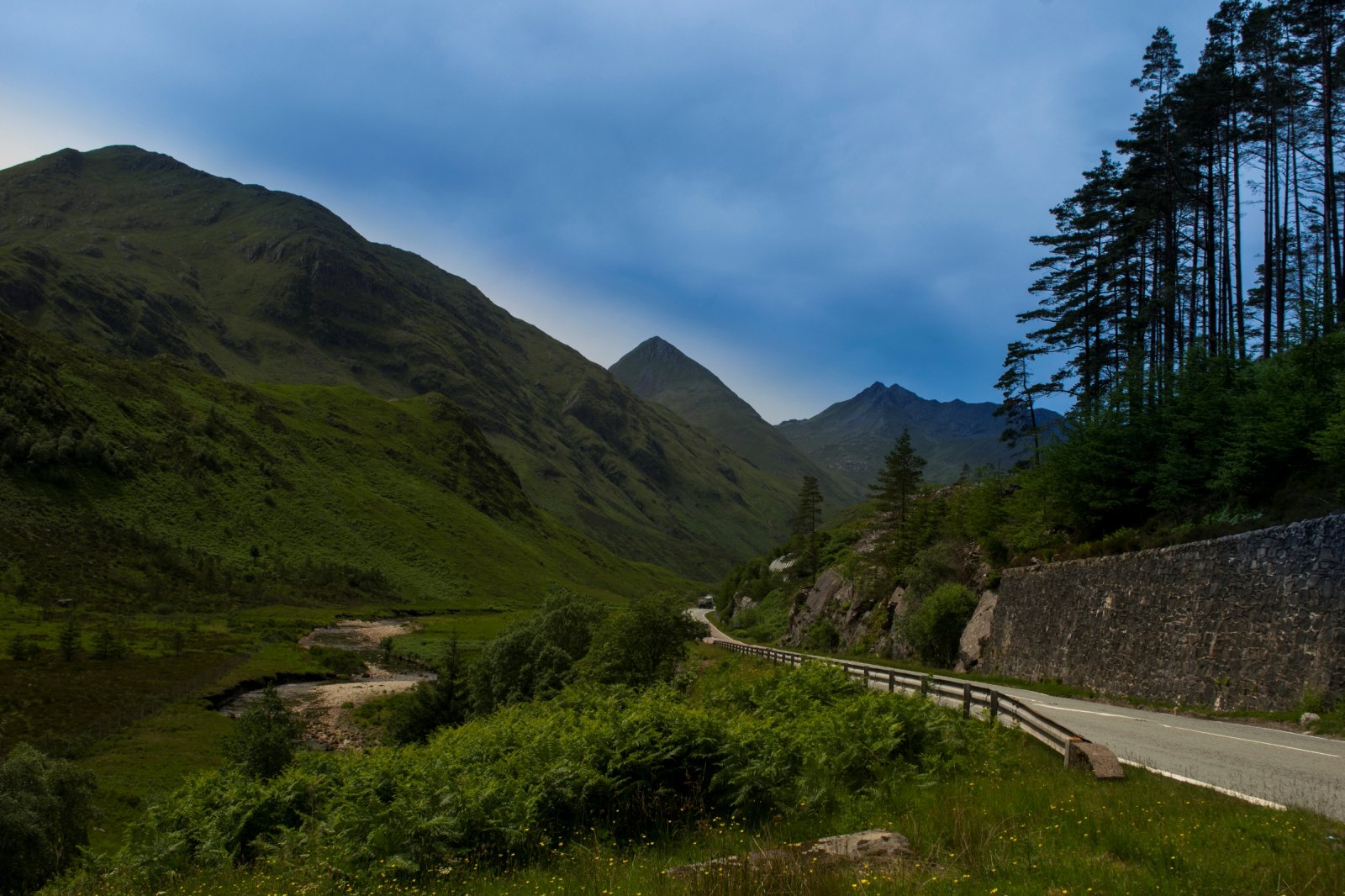 The road to Glencoe