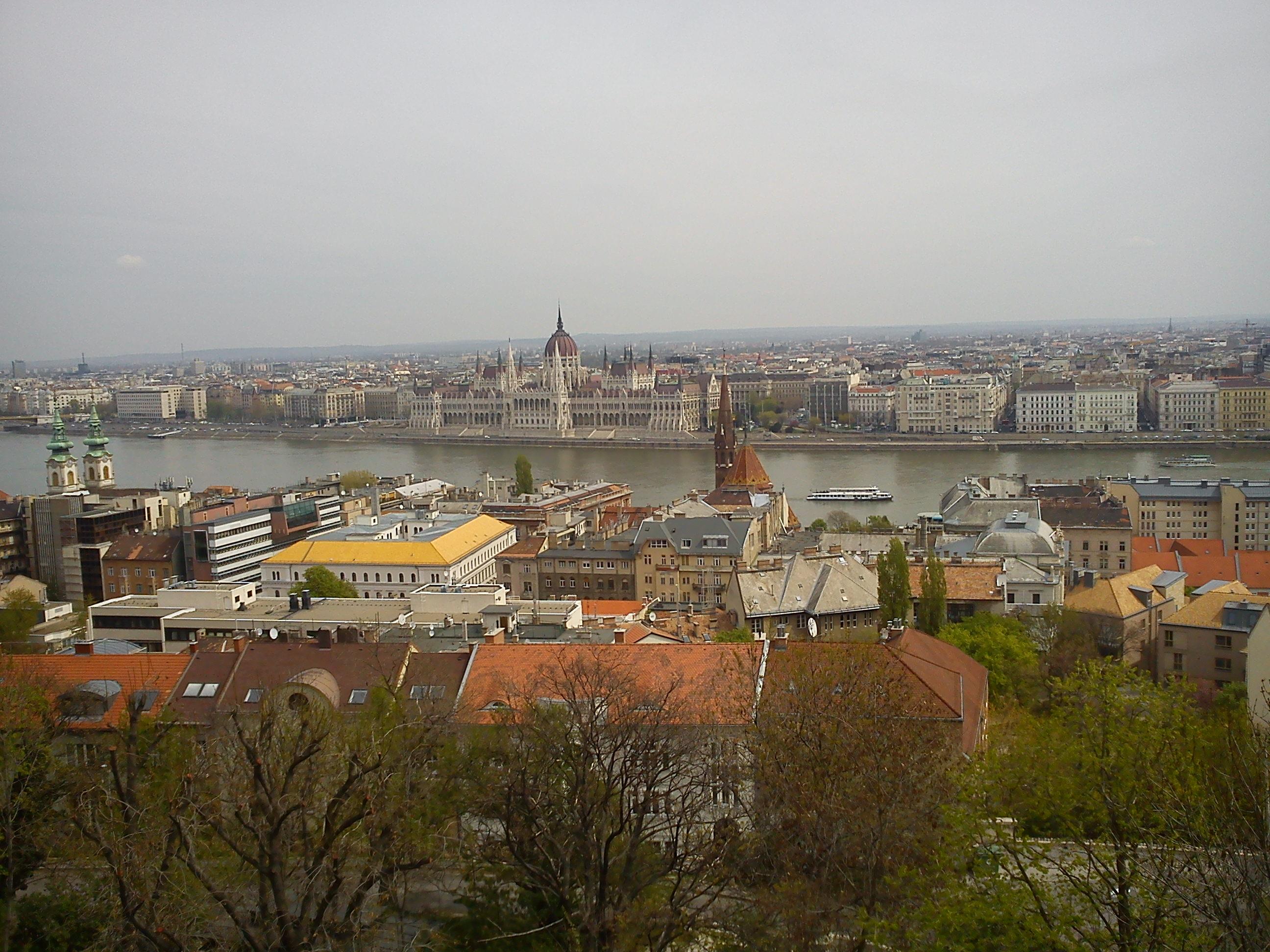 the view from the castle - Budapest