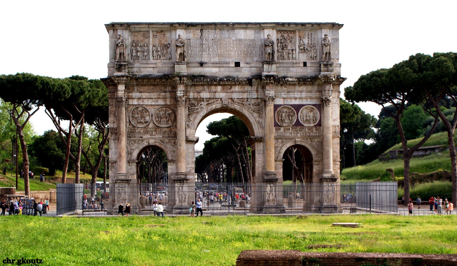 Via Appia's entrance