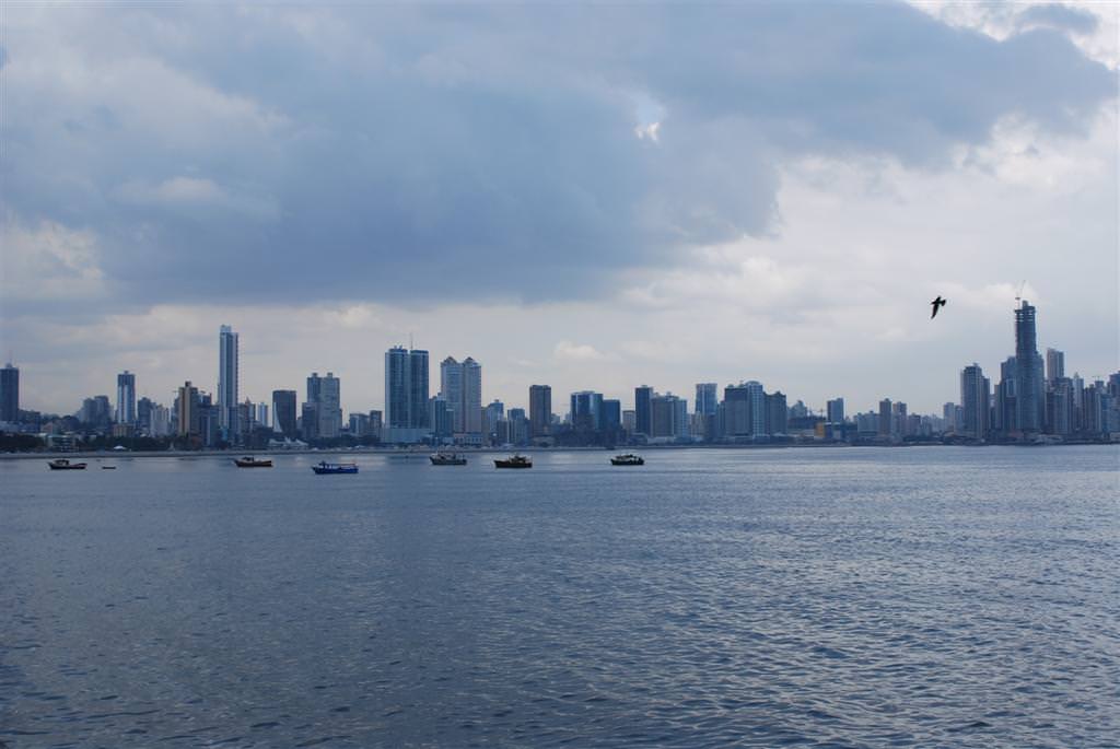 View of Panama city...