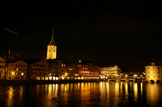 Zurich by night