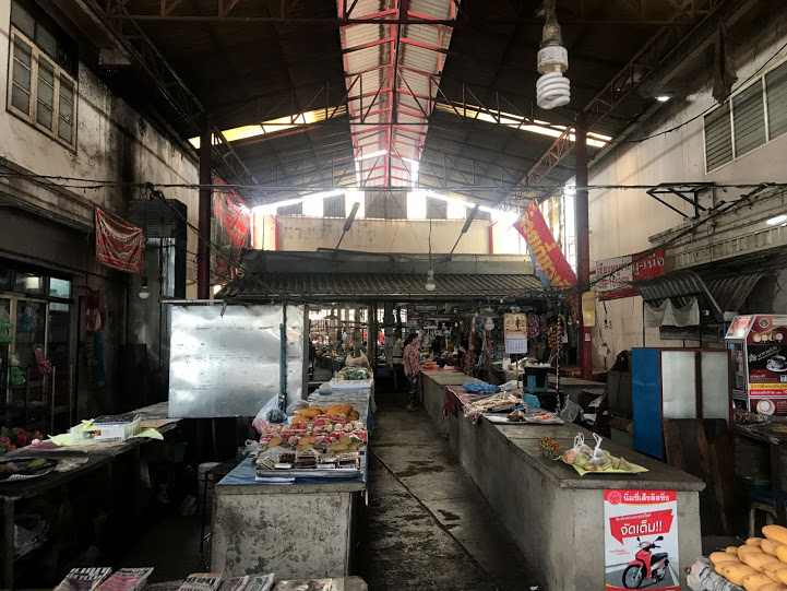 Κλειστή δημοτική αγορά λογω πανδημίας τσιανγκ ράι ταϊλάνδη