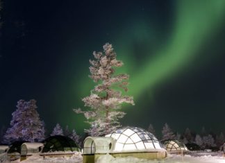 Σάουνα στη Λαπωνία