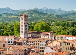 Ένα ησυχαστήριο έξω από την Λούκα της Τοσκάνης