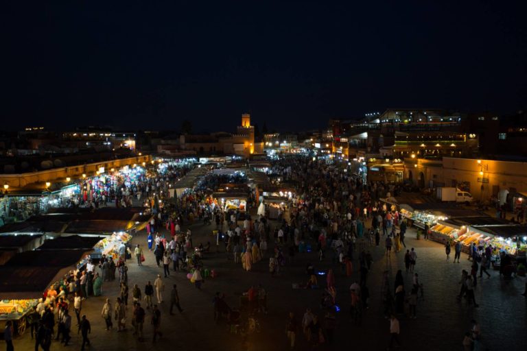 Η επιτομή του Μαροκινού εστιατορίου στο Μαρακές