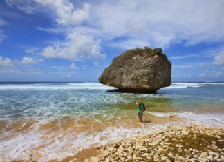 Στις παραλίες των Μπαρμπάντος