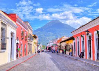 Στην Antigua της Γουατεμάλα