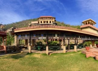 Ένα παλάτι στο Ρατζαστάν της Ινδίας