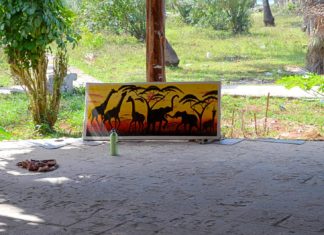 Μαθήματα παραδοσιακής ζωγραφικής στην Ζανζιβάρη