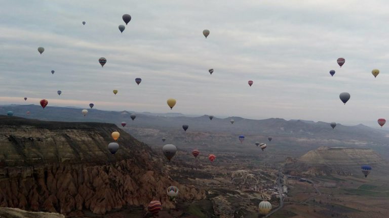 Με αερόστατο στις καμινάδες της Καππαδοκίας